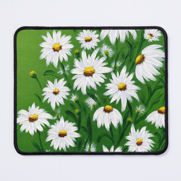 Item preview, White Daisy Botanical Wildflower Floral Illustration designed and sold by TheSlowShore.