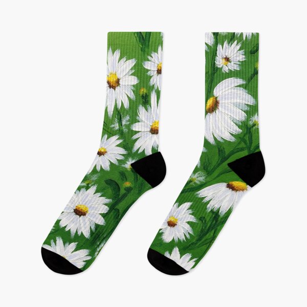 Item preview, White Daisy Botanical Wildflower Floral Illustration designed and sold by TheSlowShore.