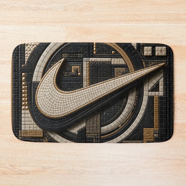 Aperçu de l'œuvre Nike 3D Carré – Mosaïque de Luxe en Micro-Mosaïque créée et vendue par JcAbstractArt.