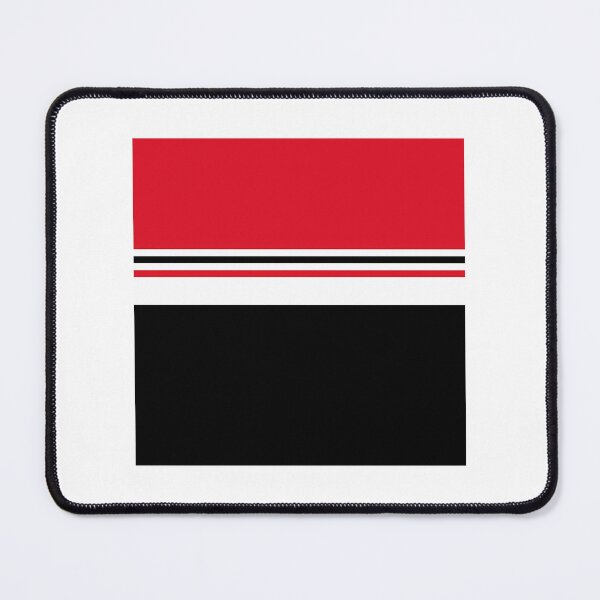 Item preview, Lana Abstract Red White Black Striped designed and sold by colionjosho.