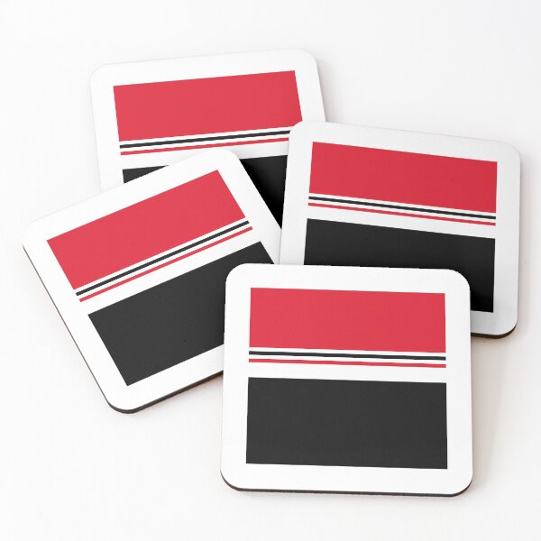 Item preview, Lana Abstract Red White Black Striped designed and sold by colionjosho.