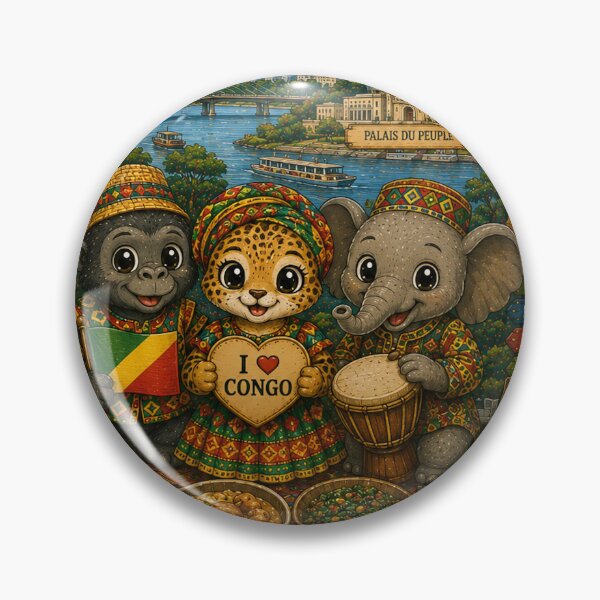 Item preview, Congo Brazzaville – Forests, Rivers and Pride designed and sold by Cifi64.