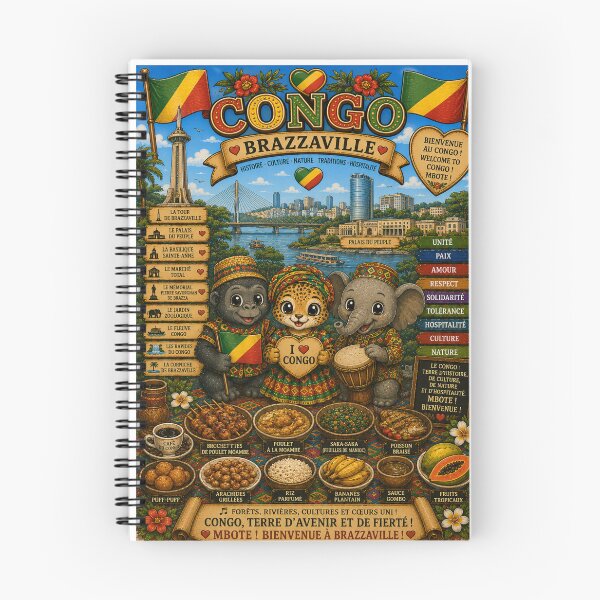 Item preview, Congo Brazzaville – Forests, Rivers and Pride designed and sold by Cifi64.
