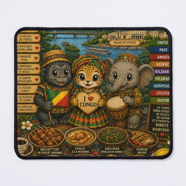 Item preview, Congo Brazzaville – Forests, Rivers and Pride designed and sold by Cifi64.