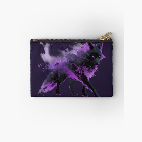 Item preview, Cyberpunk Neon Kitsune Fox  - Ultraviolet Cosmic Goth designed and sold by Artmugic.