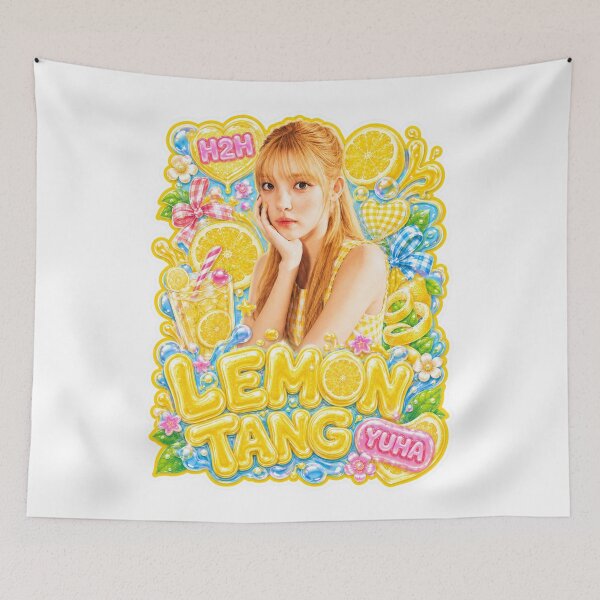 Item preview, Yuha Hearts2Hearts Lemon Tang Platinum Citrus Graphic | Merch Collection designed and sold by Valereekmerch.