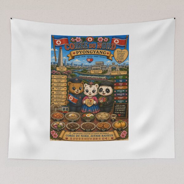 Item preview, North Korea Pyongyang – History, Culture and Monuments designed and sold by Cifi64.