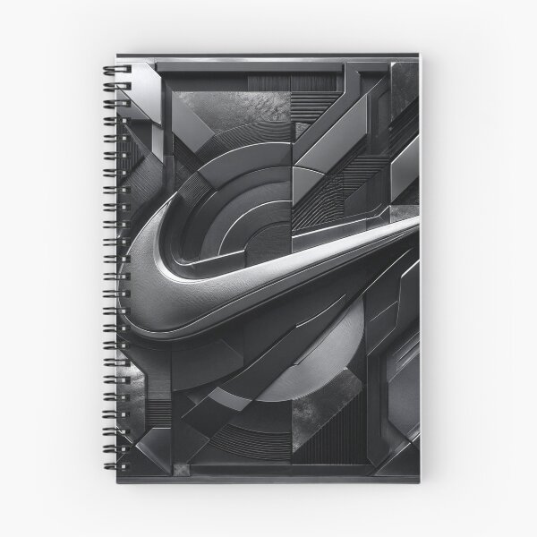 Artikelvorschau, Nike Schwarz & Silber Metall – Ultra 3D Futuristische Skulptur entworfen und verkauft von JcAbstractArt.