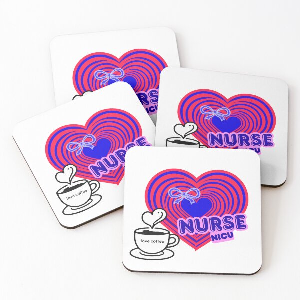 Item preview, NEONATAL NURSE OR NICU Nurse Appreciation Heart and Cute Mug with the words "Love Coffee" Design designed and sold by MKTreasures.