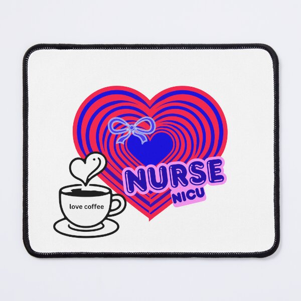 Item preview, NEONATAL NURSE OR NICU Nurse Appreciation Heart and Cute Mug with the words "Love Coffee" Design designed and sold by MKTreasures.