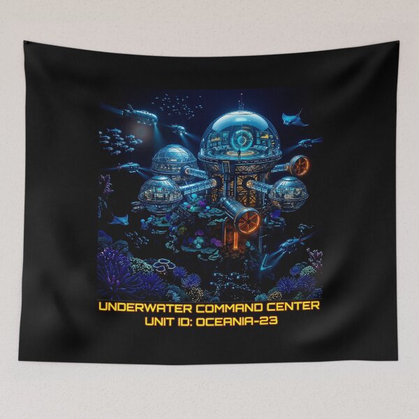Item preview, Futuristic Underwater Command Center :Oceania-23 Concept designed and sold by Global-Command.