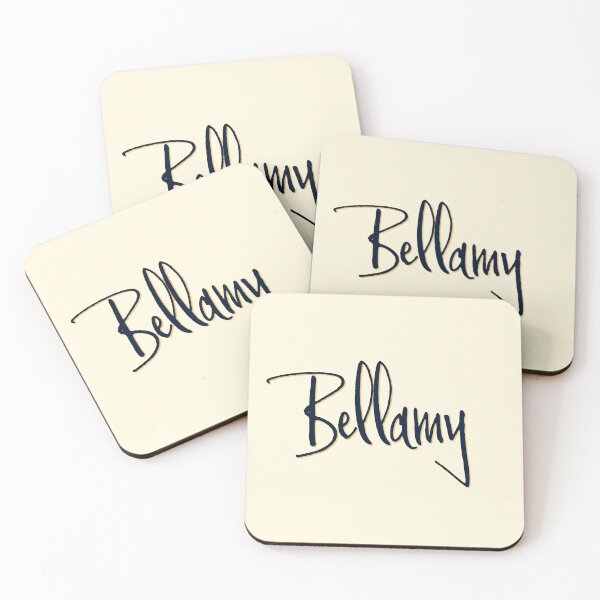 Item preview, BELLAMY personalized type design designed and sold by CharlottePlaceArt.