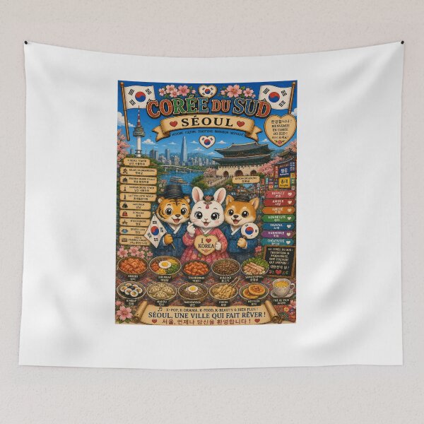 Item preview, South Korea Seoul – Tradition, Modernity and K-Culture designed and sold by Cifi64.