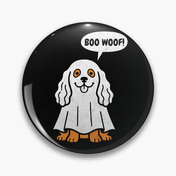 Item preview, Cocker Spaniel Boo Woof -  Funny Halloween Dog Gift designed and sold by clickbongski.