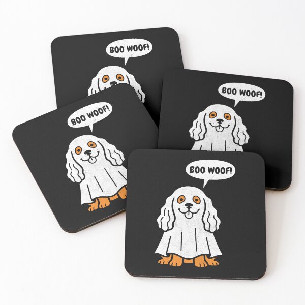 Item preview, Cocker Spaniel Boo Woof -  Funny Halloween Dog Gift designed and sold by clickbongski.