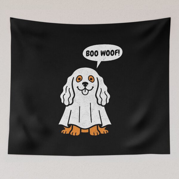 Item preview, Cocker Spaniel Boo Woof -  Funny Halloween Dog Gift designed and sold by clickbongski.