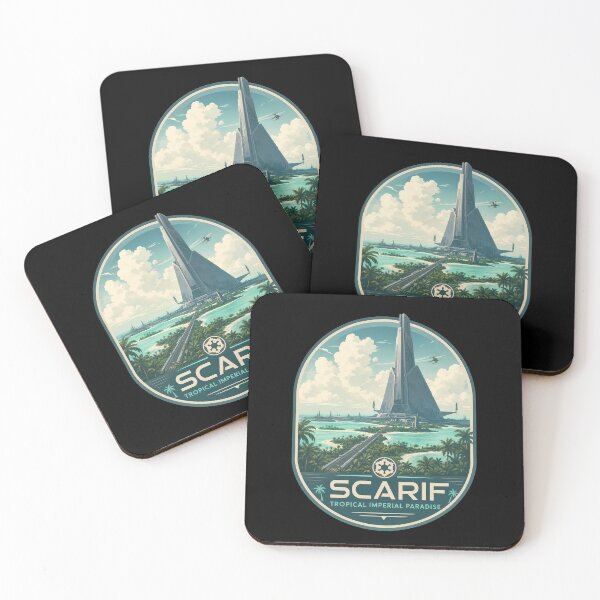 Item preview, Scarif Travel Nature Landscape designed and sold by FrontierCosmic.