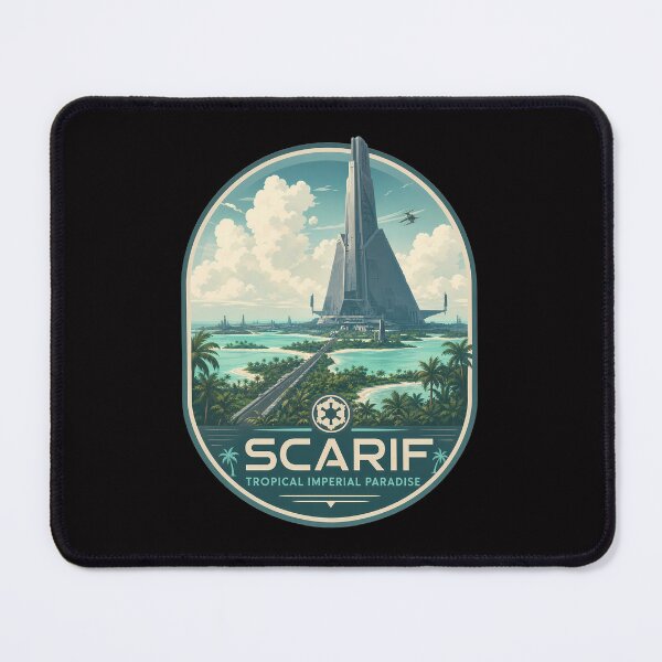 Item preview, Scarif Travel Nature Landscape designed and sold by FrontierCosmic.