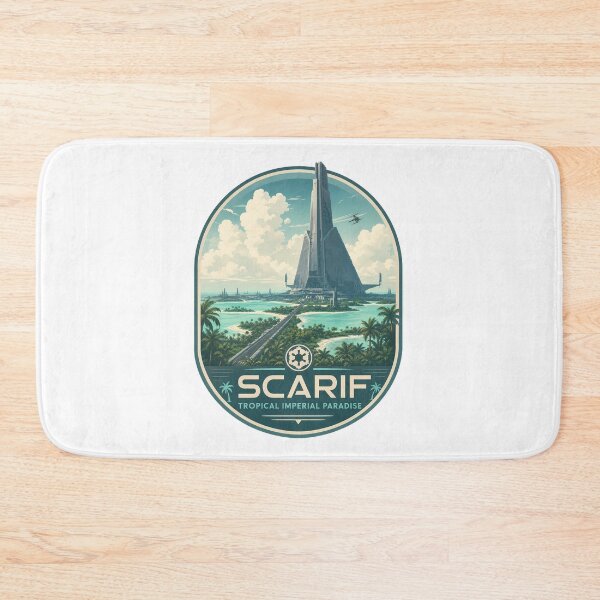 Item preview, Scarif Travel Nature Landscape designed and sold by FrontierCosmic.