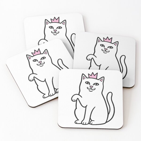 Item preview, Royal Cat With Pink Crown designed and sold by GoverArt.