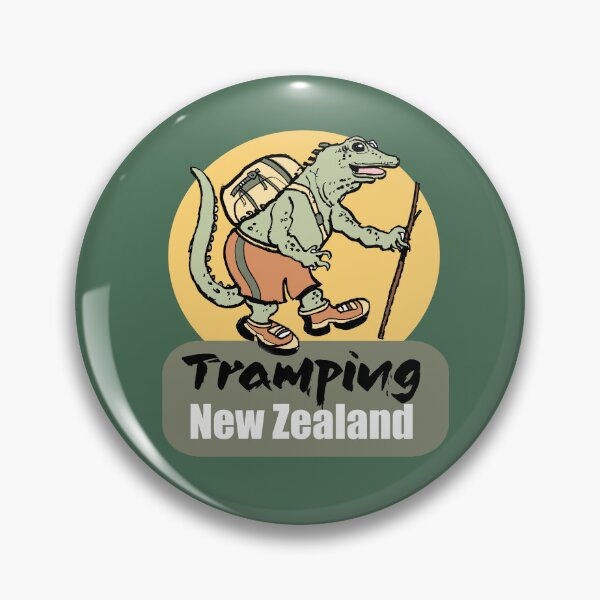 Item preview, Tramping Tuatara Hiker New Zealand designed and sold by Al Benge.