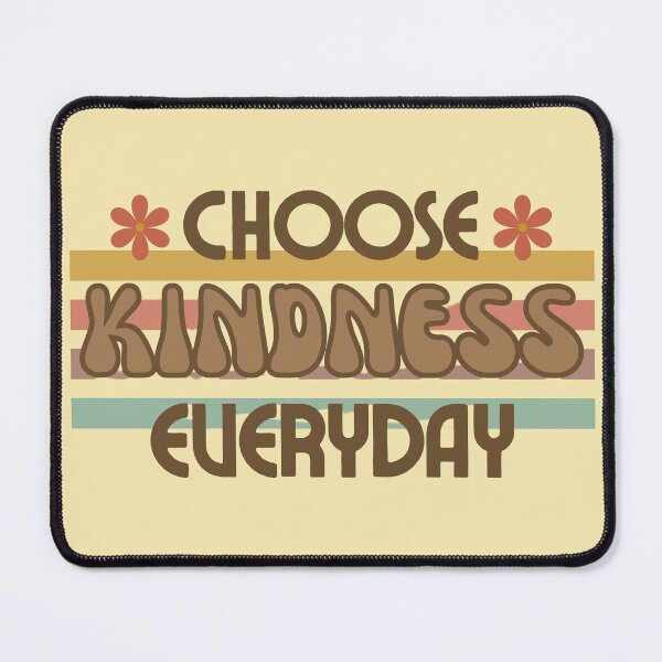 Item preview, Choose Kindness Everyday - Retro 70s Groovy Flower Power Quote designed and sold by SeJaa.