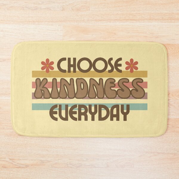 Item preview, Choose Kindness Everyday - Retro 70s Groovy Flower Power Quote designed and sold by SeJaa.