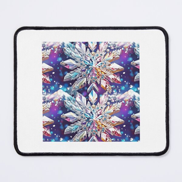 Item preview, Crystal-Inspired Artistic Snowflake Pattern designed and sold by goldsmithorders.