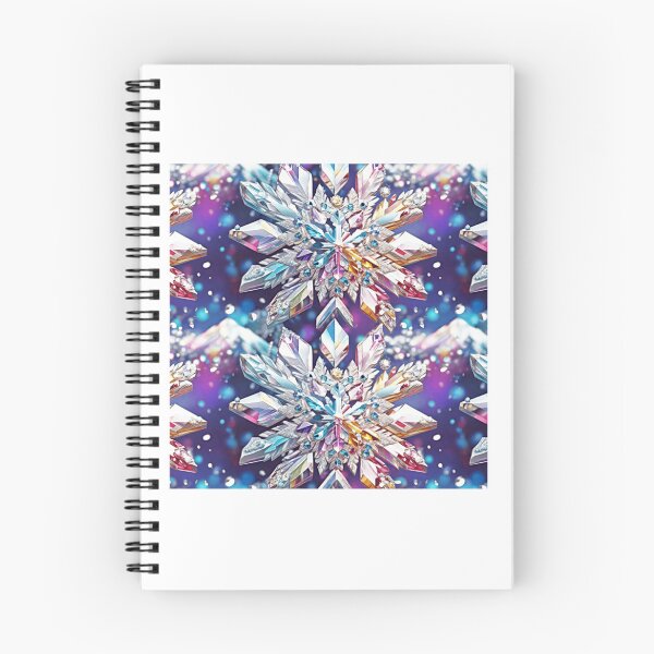 Item preview, Crystal-Inspired Artistic Snowflake Pattern designed and sold by goldsmithorders.