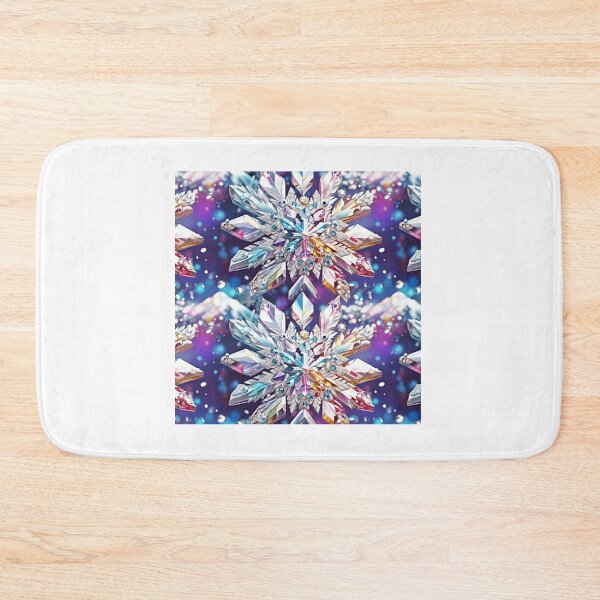 Item preview, Crystal-Inspired Artistic Snowflake Pattern designed and sold by goldsmithorders.