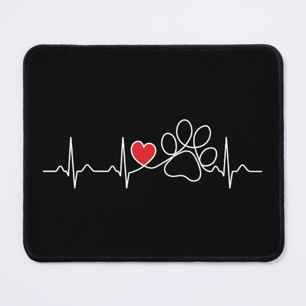 Item preview, Pet Heartbeat Lifeline Paw Print designed and sold by GiaoCalonas.