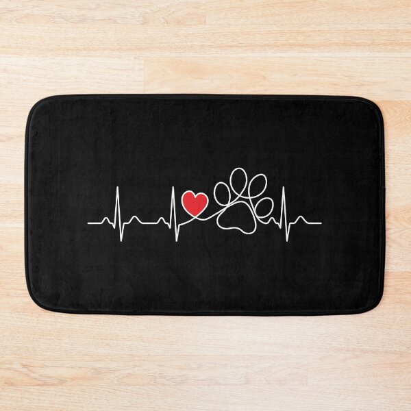 Item preview, Pet Heartbeat Lifeline Paw Print designed and sold by GiaoCalonas.