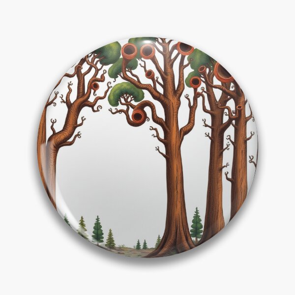 Item preview, A Forest Of Trees With Trunks Shaped Like Giant Pi designed and sold by QuirkThreadsCo.