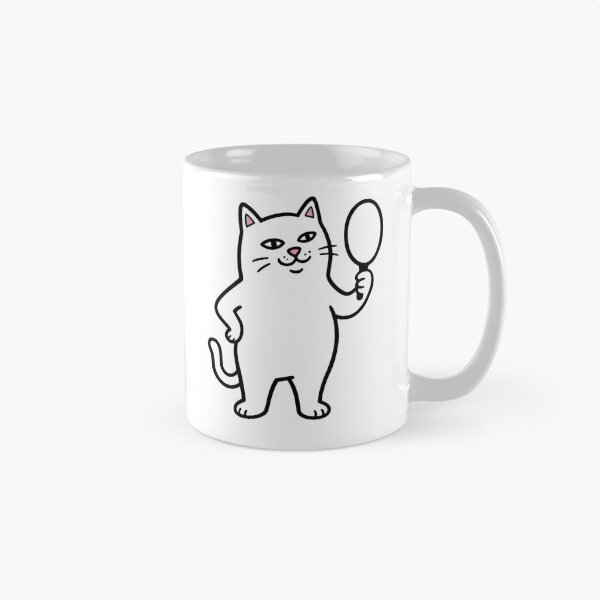 Item preview, Confident Cat With Mirror designed and sold by GoverArt.