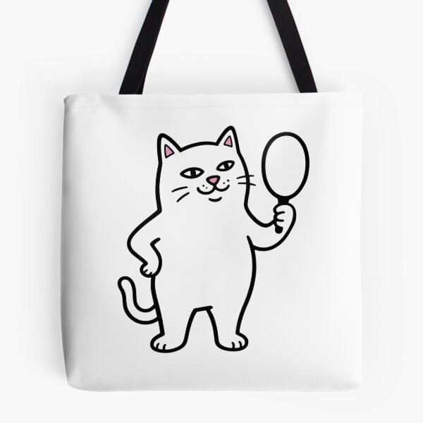 Item preview, Confident Cat With Mirror designed and sold by GoverArt.