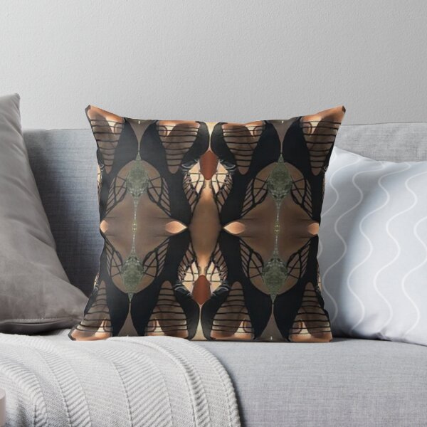 #Pattern, #design, #tracery, #weave, #drawing, #figure, #Remarkable, #extraordinary Throw Pillow