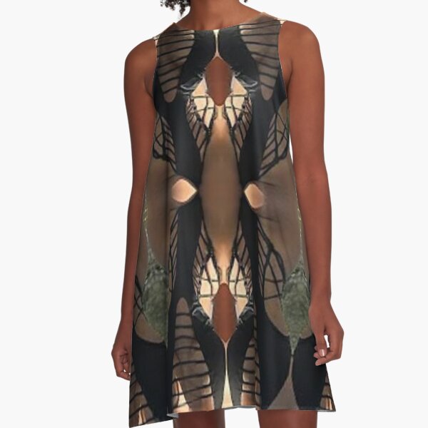 #Pattern, #design, #tracery, #weave, #drawing, #figure, #Remarkable, #extraordinary A-Line Dress