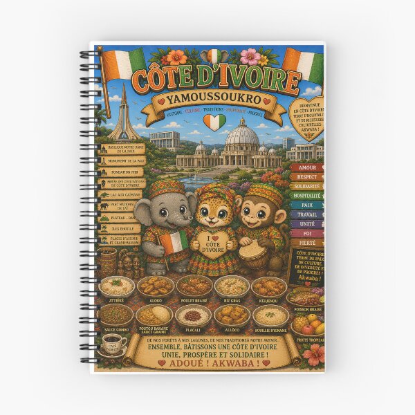 Item preview, Ivory Coast Yamoussoukro – Culture, Hospitality and Pride designed and sold by Cifi64.