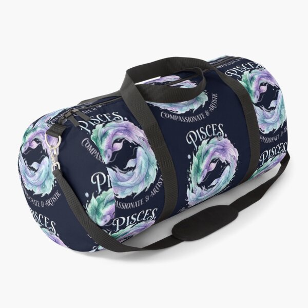 Item preview, Pisces Zodiac Watercolor Fish | Compassionate & Artistic | Daily Horoscope Astrology | Pisces Zodiac Gift designed and sold by Bhaskar Digital Art.