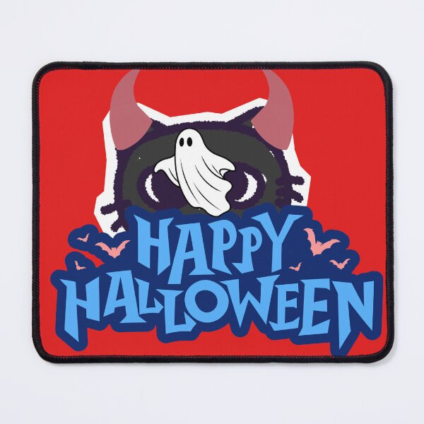 Item preview, Happy Halloween Cute Ghost with Devil Horns | Spooky Halloween Design designed and sold by Palette _Vibes.
