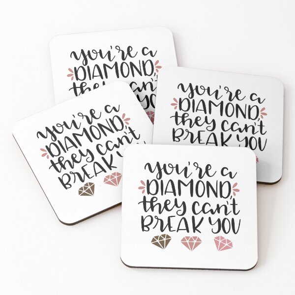 Item preview, YOU'RE DIAMOND, THEY CANT BREAK YOU designed and sold by ManikRaja.