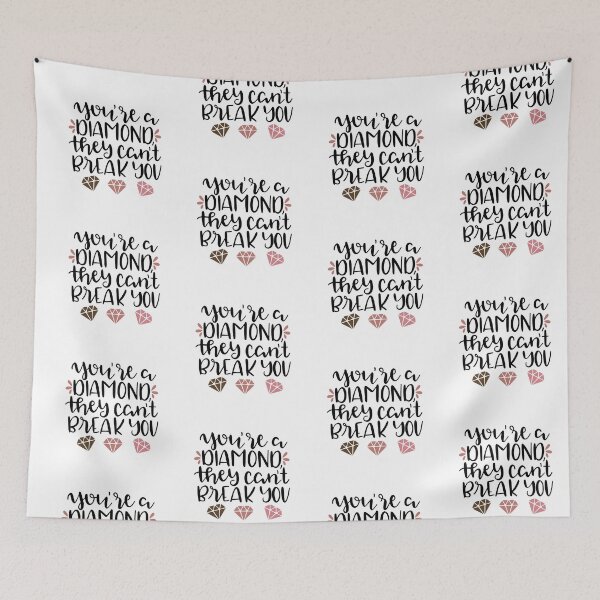 Item preview, YOU'RE DIAMOND, THEY CANT BREAK YOU designed and sold by ManikRaja.