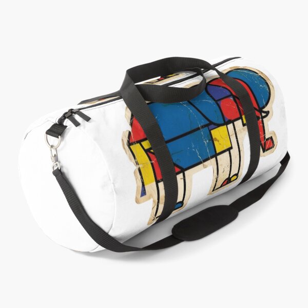 Item preview, Piet Mondrian Elephant - De Stijl Geometric Abstract designed and sold by Mr. Pawsome.