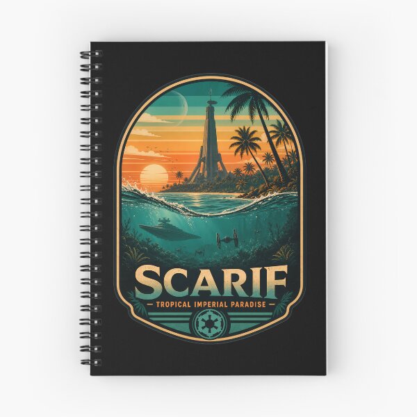 Item preview, Scarif Travel Nature Landscape designed and sold by FrontierCosmic.