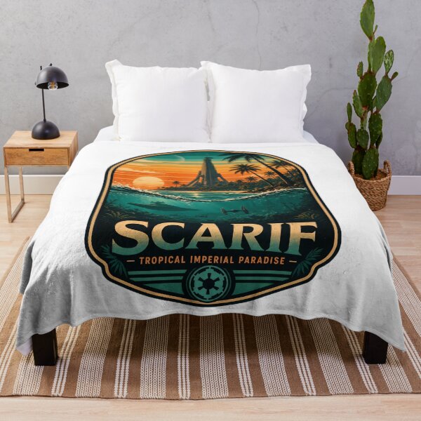 Item preview, Scarif Travel Nature Landscape designed and sold by FrontierCosmic.