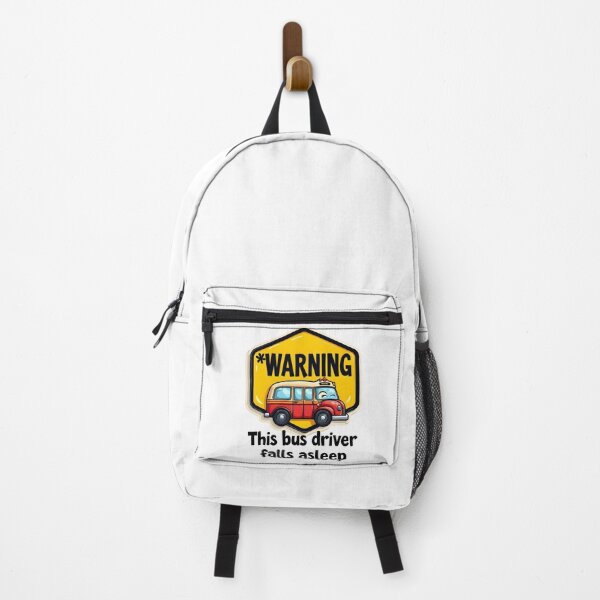 Item preview, Funny Bus Driver Novelty Sign: Sleepy Transit Slogan Gag Gift Campaign designed and sold by Creative-RE.