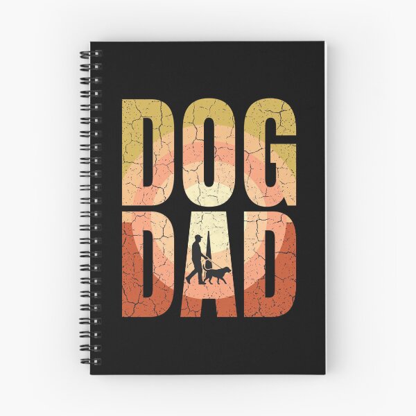 Item preview, Vintage Dog Dad Retro Sunset Silhouette designed and sold by GiaoCalonas.