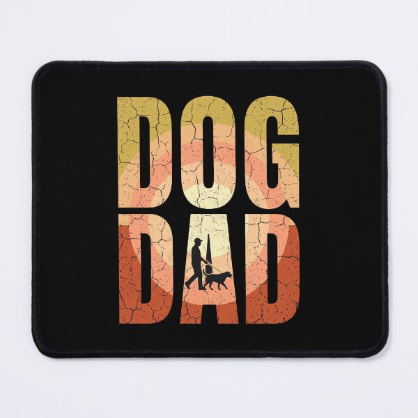 Item preview, Vintage Dog Dad Retro Sunset Silhouette designed and sold by GiaoCalonas.
