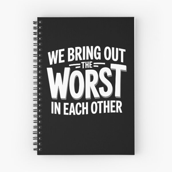 Item preview, We Bring Out The Worst In Each Other Funny Best Friend Gift designed and sold by Say It With Ink.