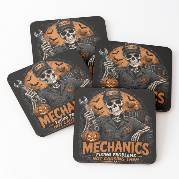 Aperçu de l'œuvre mechanics halloween créée et vendue par Brejko.